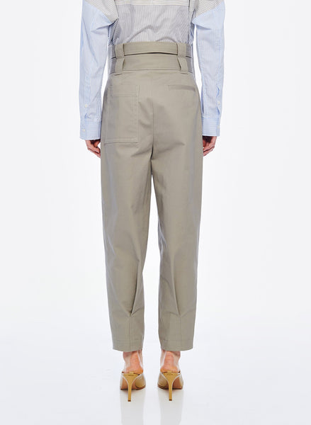 Myriam Twill Double Waisted Sculpted Pant – Tibi Official