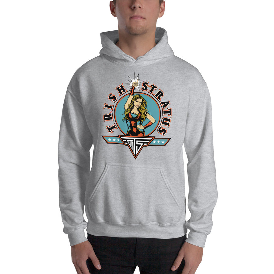 trish stratus"stratusfaction pullover hoodie sweatshirt