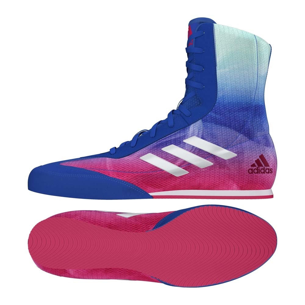 blue boxing boots