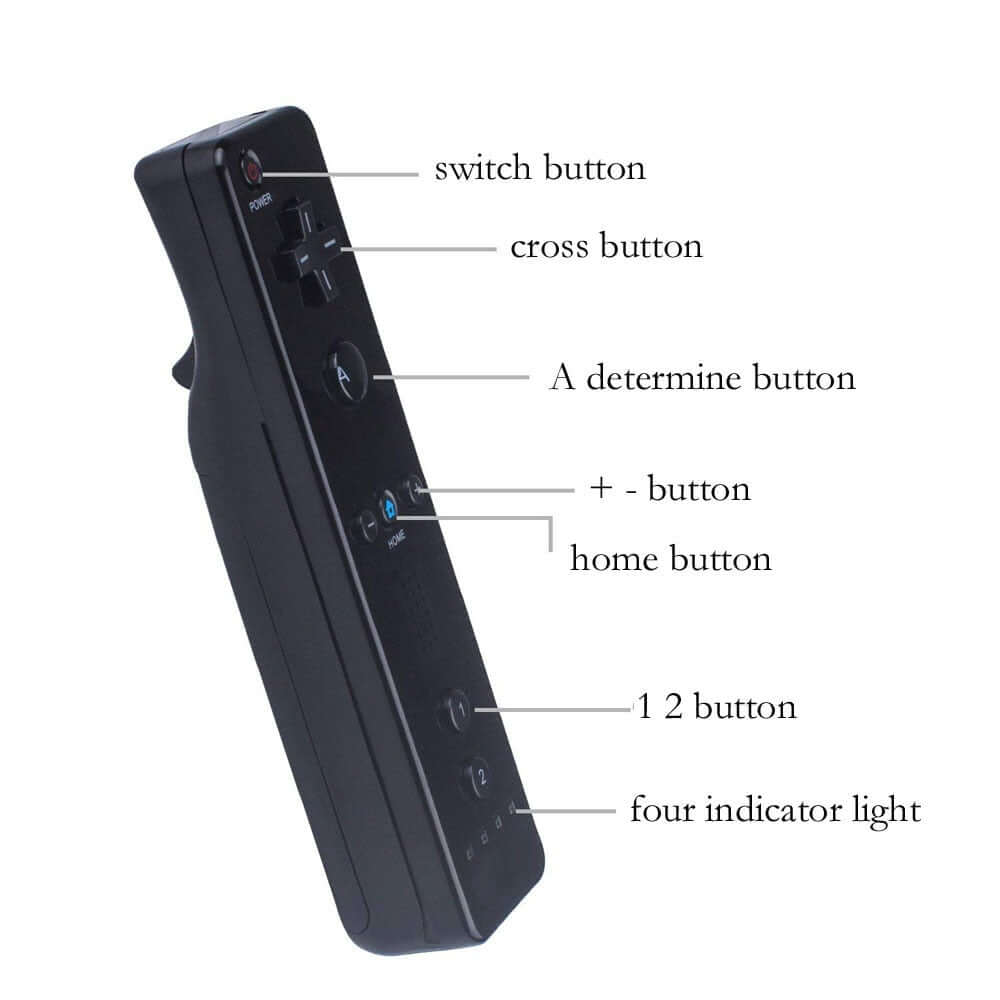 For Nintend Wii Wireless Remote GamePad - Shop For Gamers