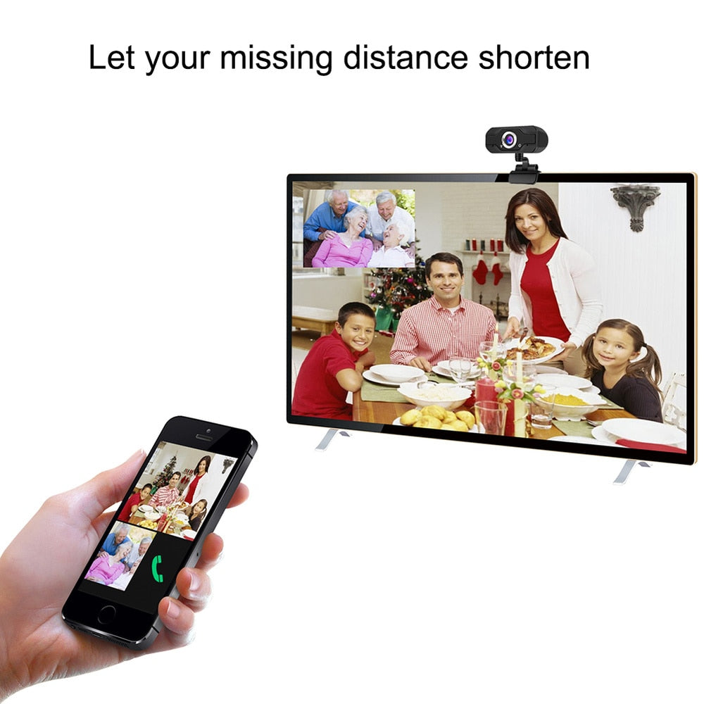 HD Webcam Built-in Dual Mics 1080P - Shop For Gamers