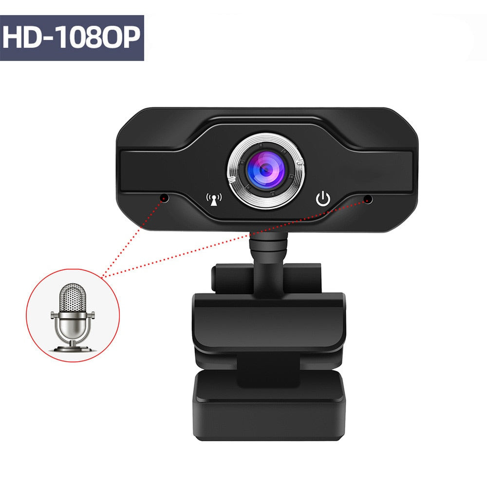 HD Webcam Built-in Dual Mics 1080P - Shop For Gamers