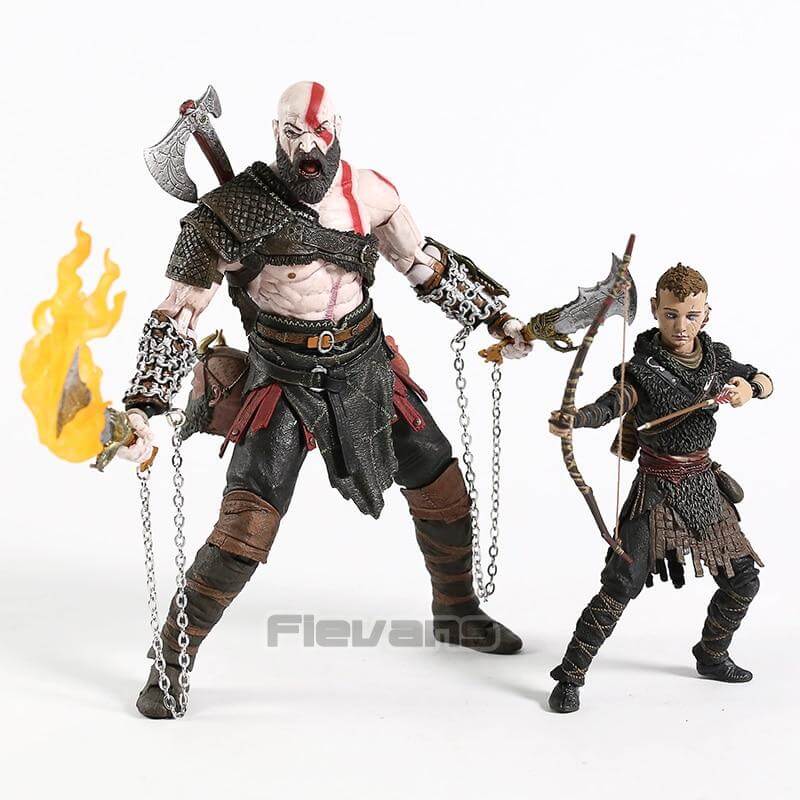 NECA Action Figure God of War Ghost of Sparta Kratos In Ares Armor W Blades  Action Figure Collectible Model Toys Doll Gift Boxed - AliExpress