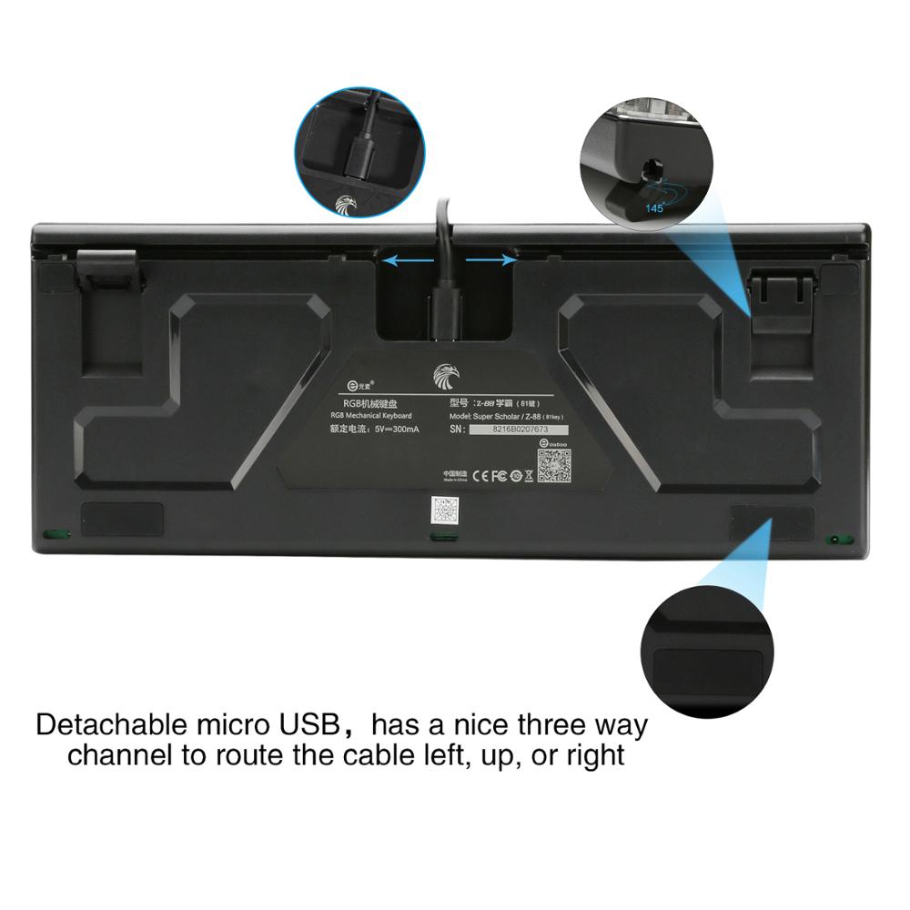 Z88 Small Mechanical Keyboard - Shop For Gamers