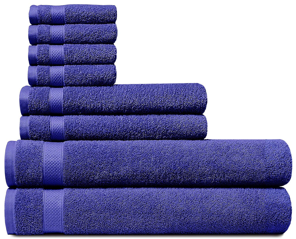 navy blue bath towels