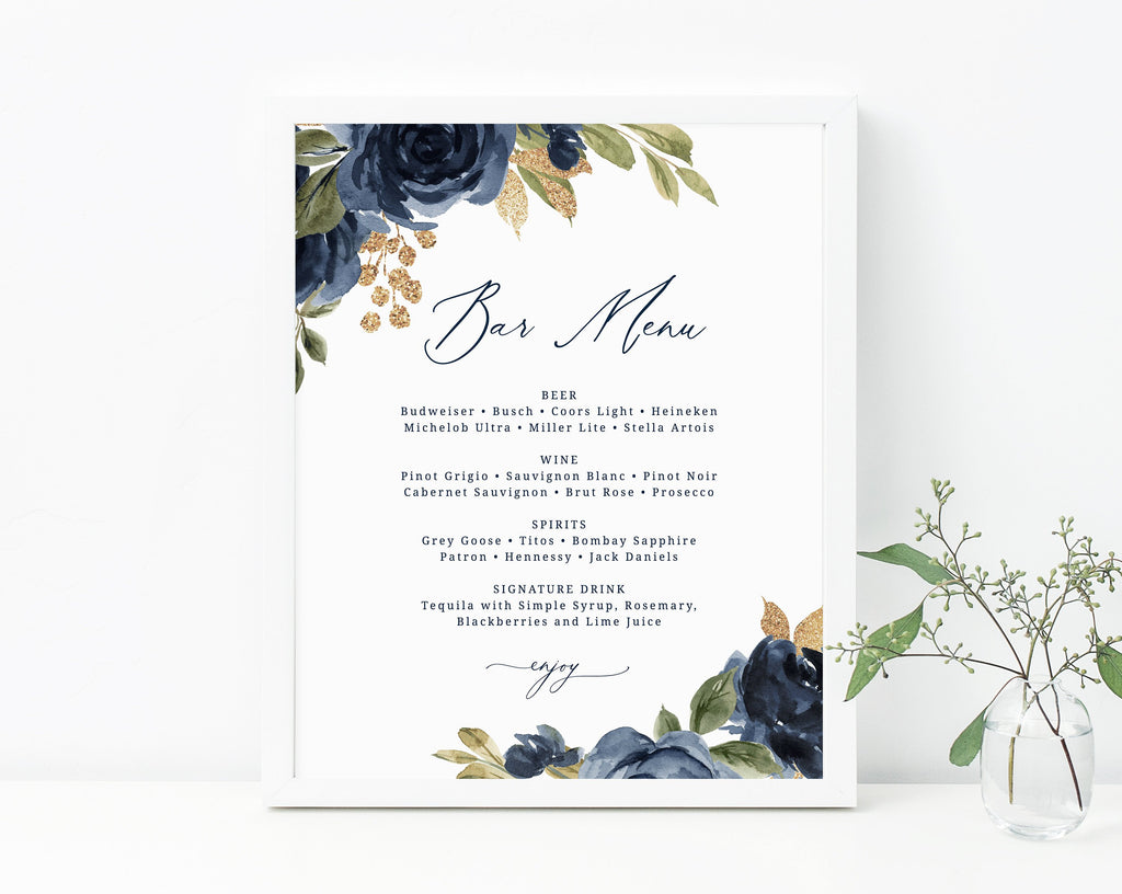 bar-menu-wedding-template