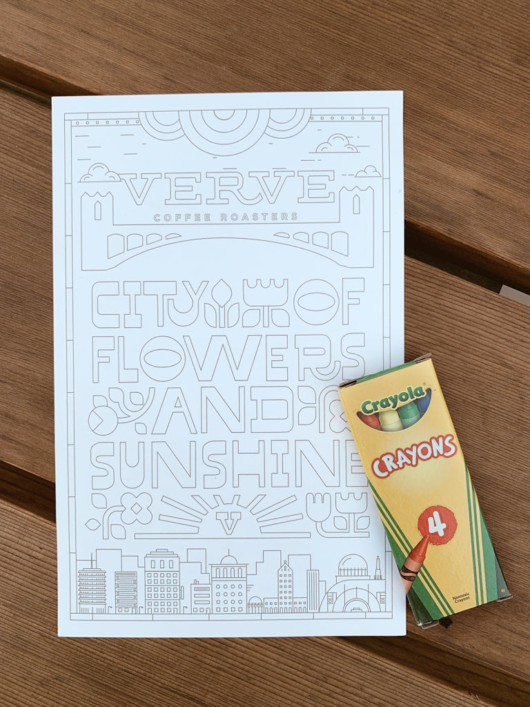 Verve Coffee Roasters Printable Coloring Pages