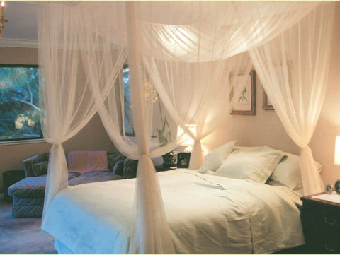 bed canopy-mosquito net full queen king size netting