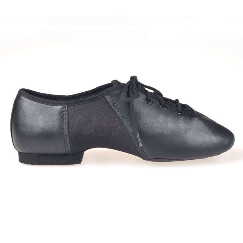 black lace up jazz shoes