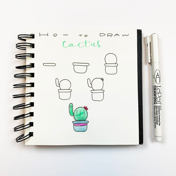 How to Doodle a Cactus