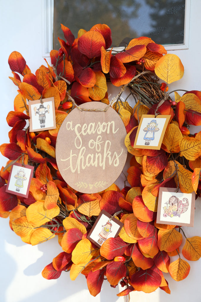 DIY Thanksgiving Wreath