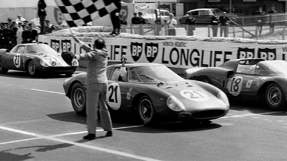 Finish of 1965 24 Hours of Le Mans