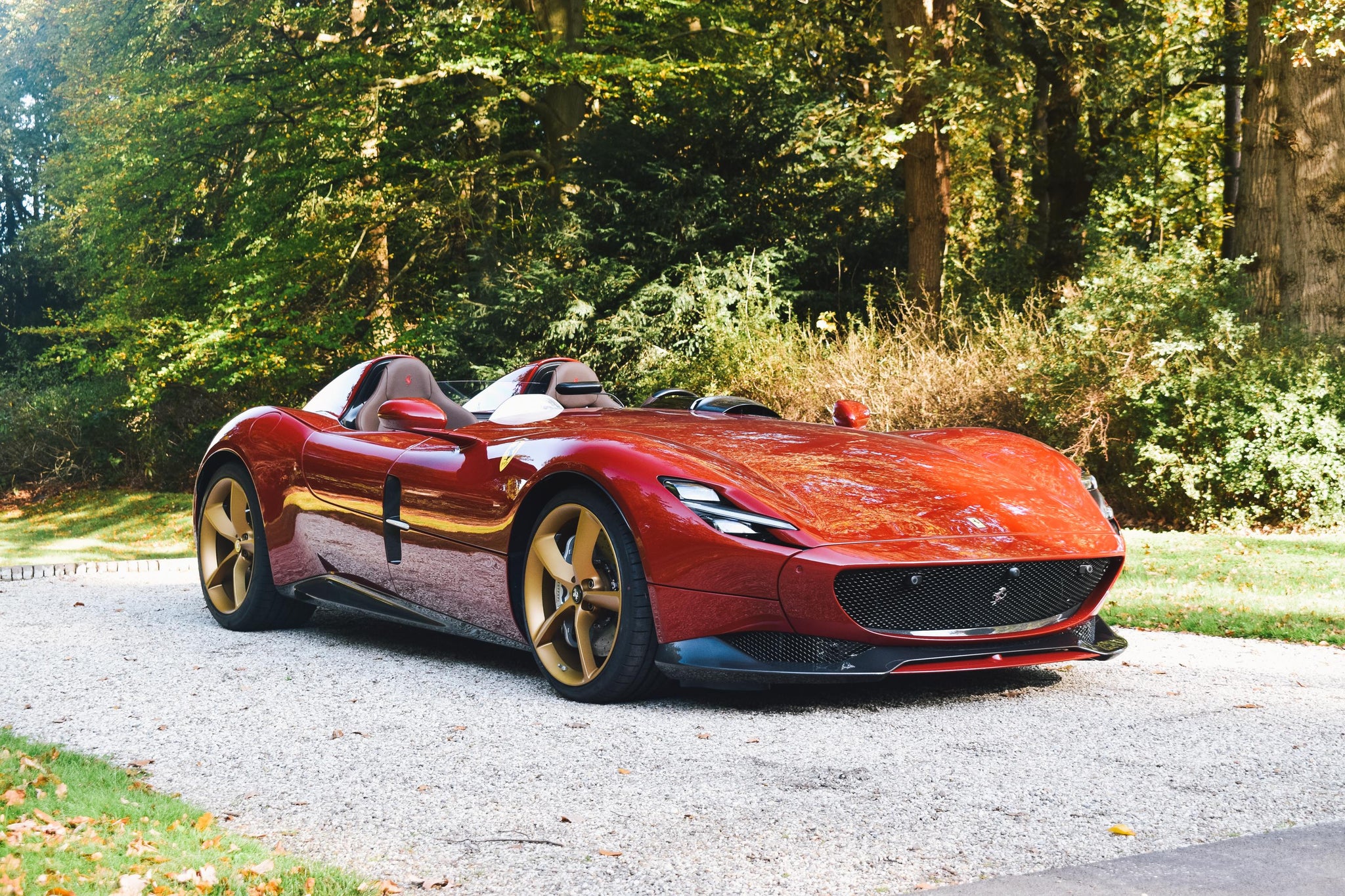 Rosso Mugello Ferrari Monza SP2