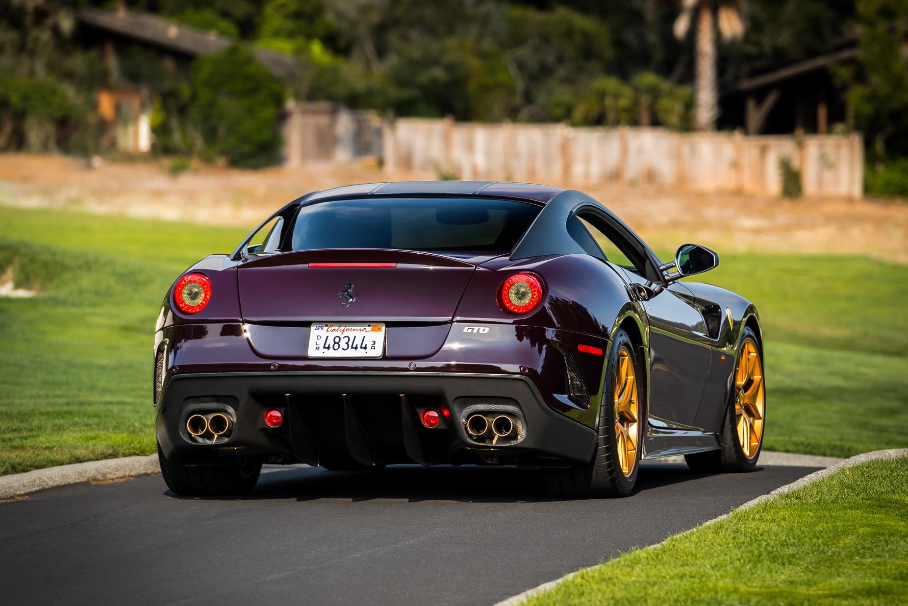 Rosso Vinaccia Ferrari 599 GTO