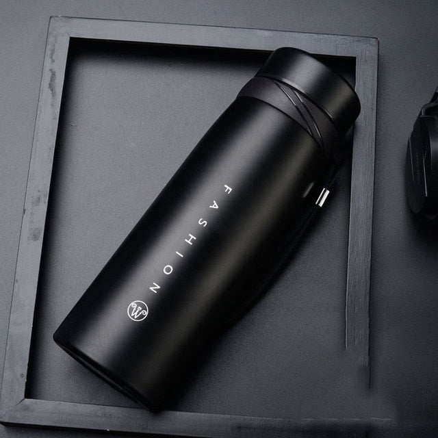 built thermos bottle