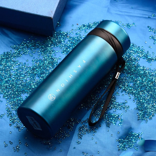 built thermos bottle