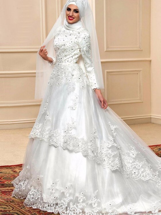 muslim wedding dress