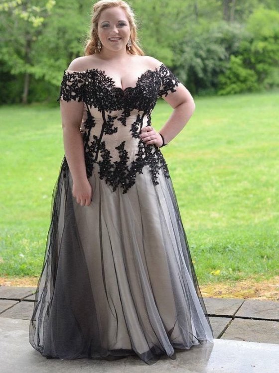 plus size black tie optional dresses