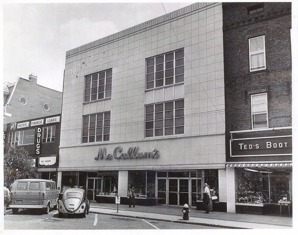 Cedar Chest History - McCallum's Department Store