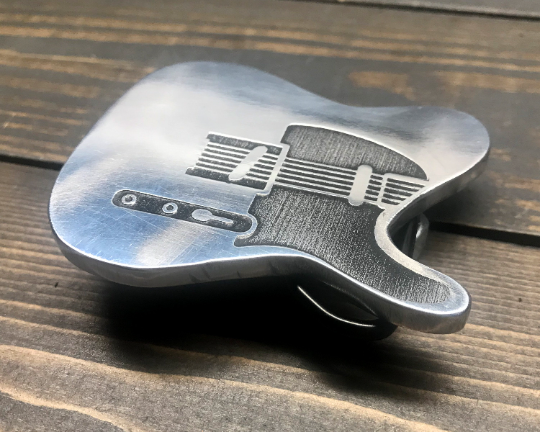 guitar belt buckle