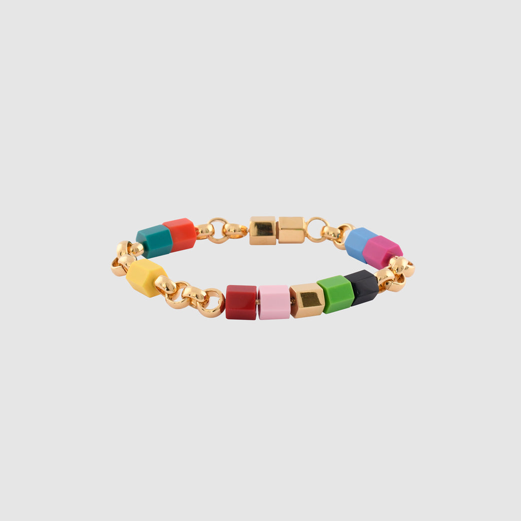 Prism Stud Bead Bracelet / Anklet