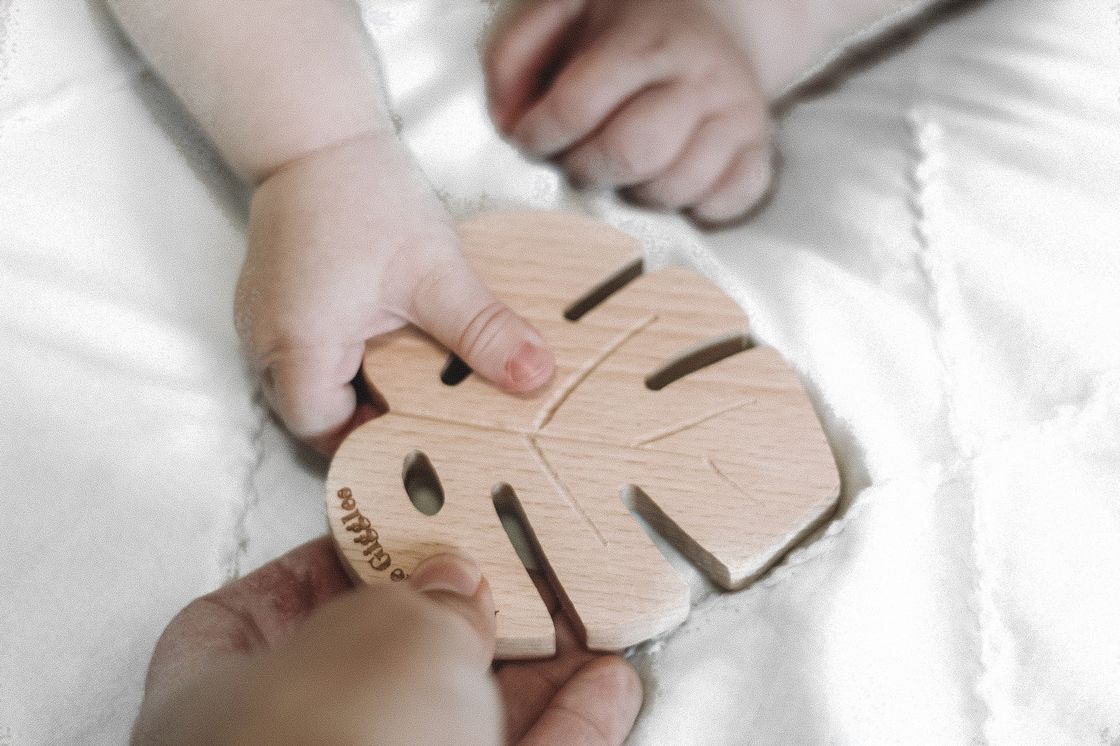 leaf teether