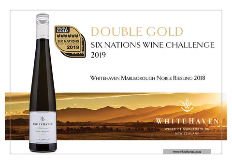 Nobel Riesling, Double Gold, Six Nations Wine Challenge