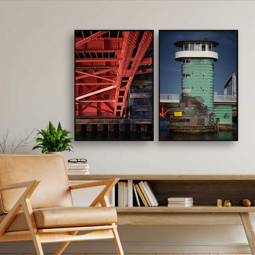 Plakatpar med billeder af Knippelsbro i København