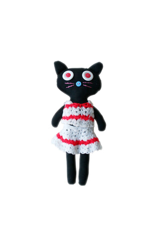 Cat w. Dress