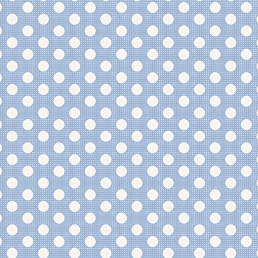 Tilda Basics - Medium Dots Blue