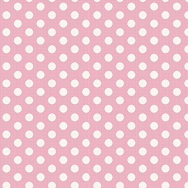 Tilda Basics - Medium Dots Pink