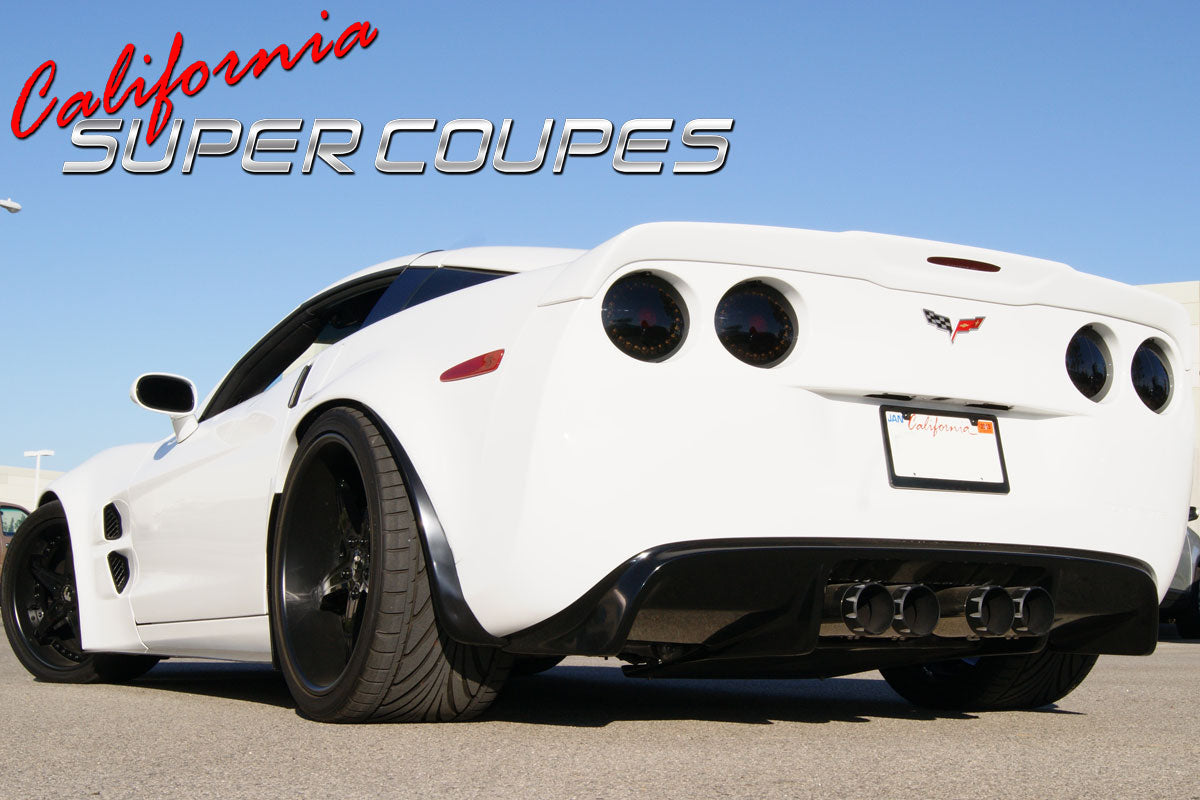 Exhaust Diffuser V2 (Use with stock 4 Exhaust Tips) for Chevrolet Corvette C...