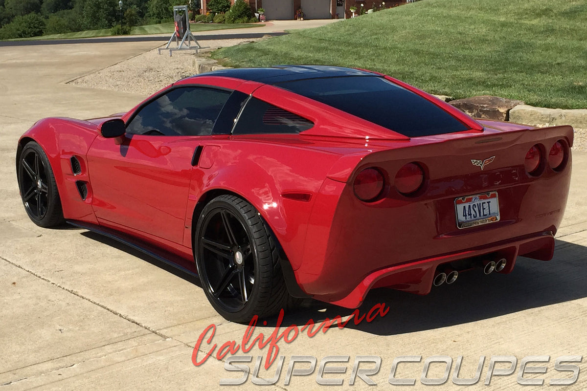 Super Wide Body Complete Kit For Chevrolet Corvette C6 Next Level Tuner