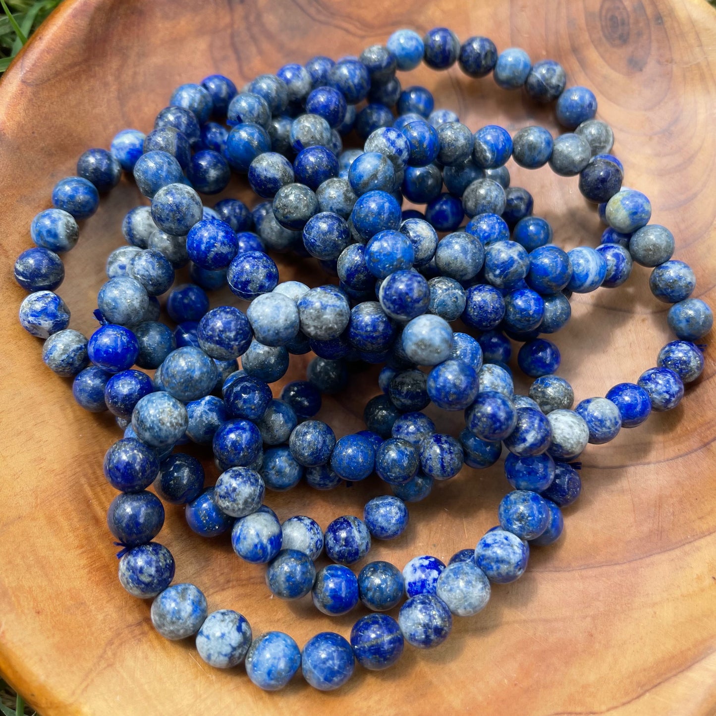 Lapis Lazuli Beaded Bracelet