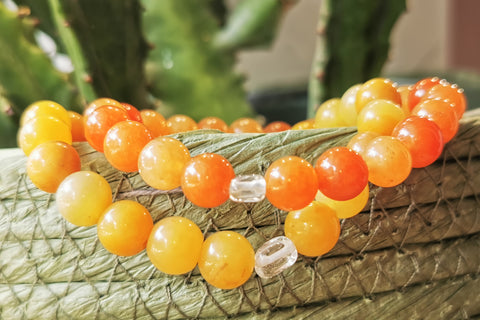 aventurine orange et jaune confiance en soi