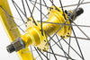 eastern bikes buzzip rear wheel professional bmx wheel gold anodized
