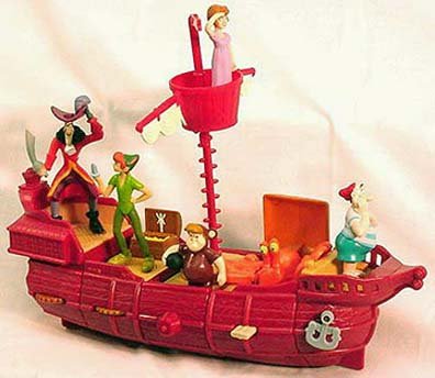 peter pan 2 mcdonalds toys