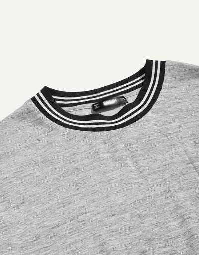 Men Striped Ringer Tee