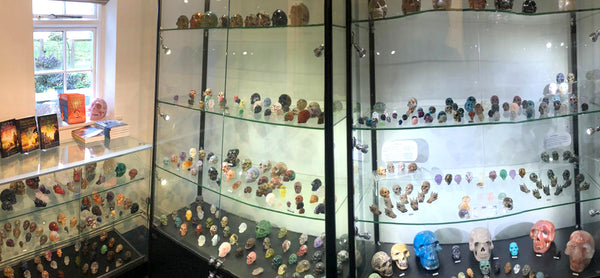 Henge Shop crystal skulls room