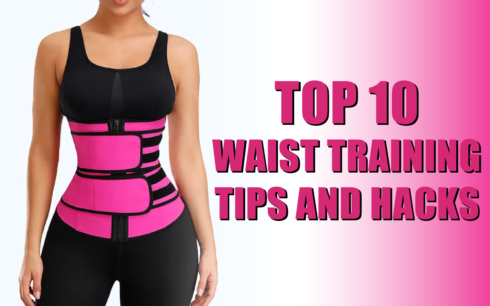 Women Underbust Neoprene Sport Girdle Corsets Cincher With Zipper,  Adjustable Workout Sweat Waist Trainer Corset Trimmer , Double Belt  Hourglass Body Shaper - China Cincher and Waist Cincher price