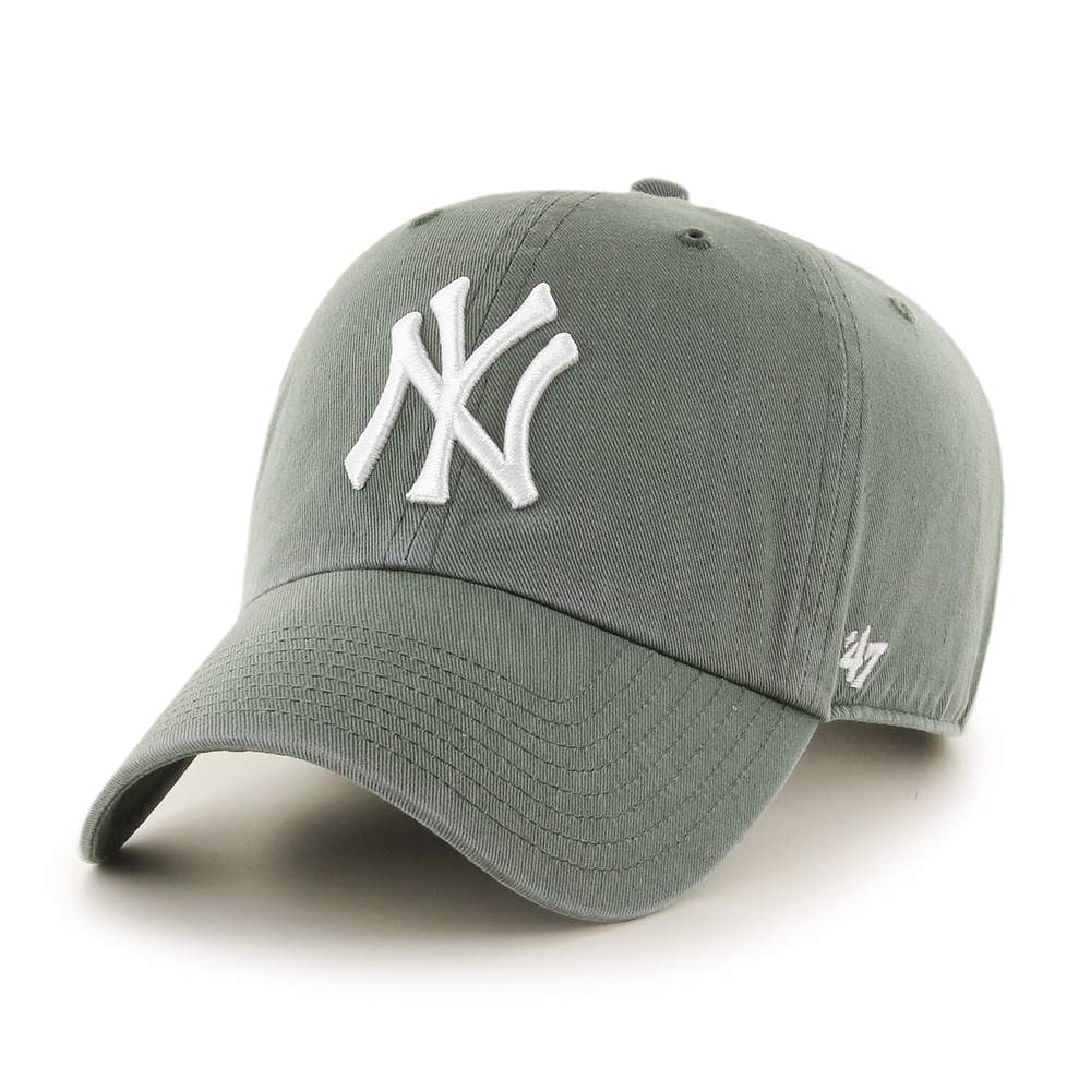 Brand New Yankees Clean Up Adjustable Hat Moss Green/Whit Yocaps