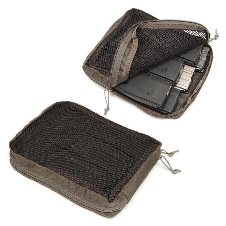 HSGI Velcro Mounted Mesh Utility Pouch (Color: Coyote Brown