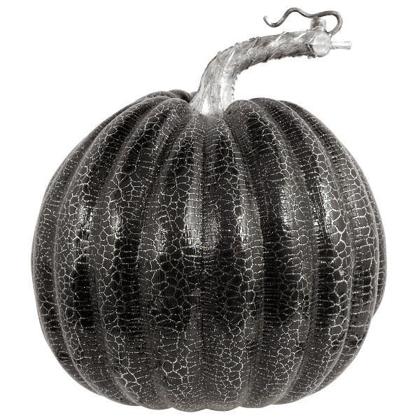 Citrouille Noire Brillant - Boo'tik D'halloween