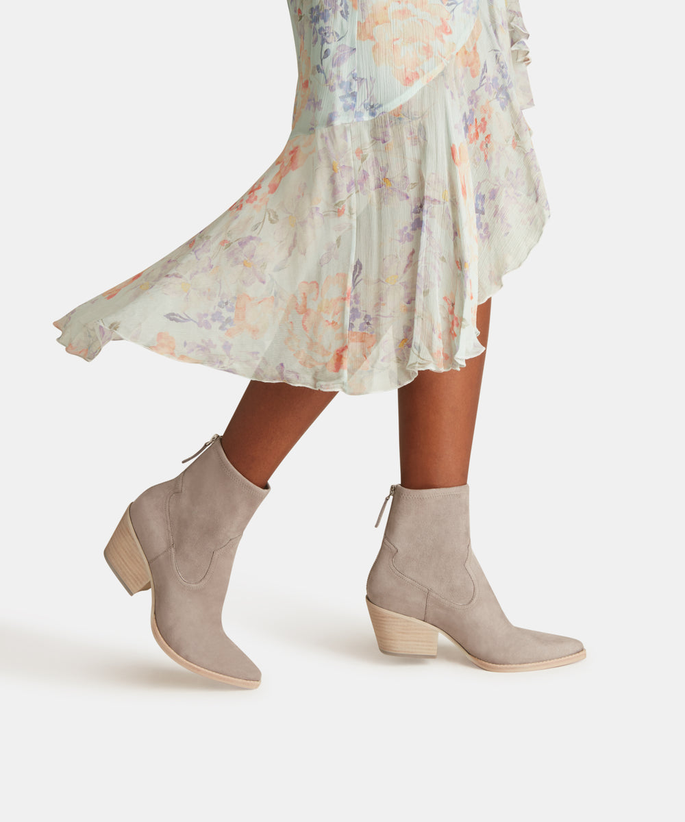 dolce vita suede booties