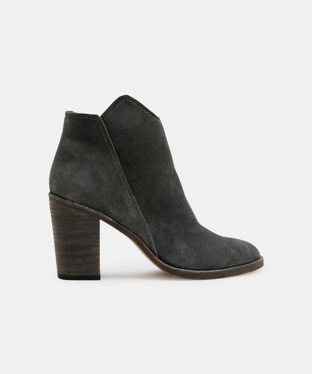 dolce vita anthracite booties