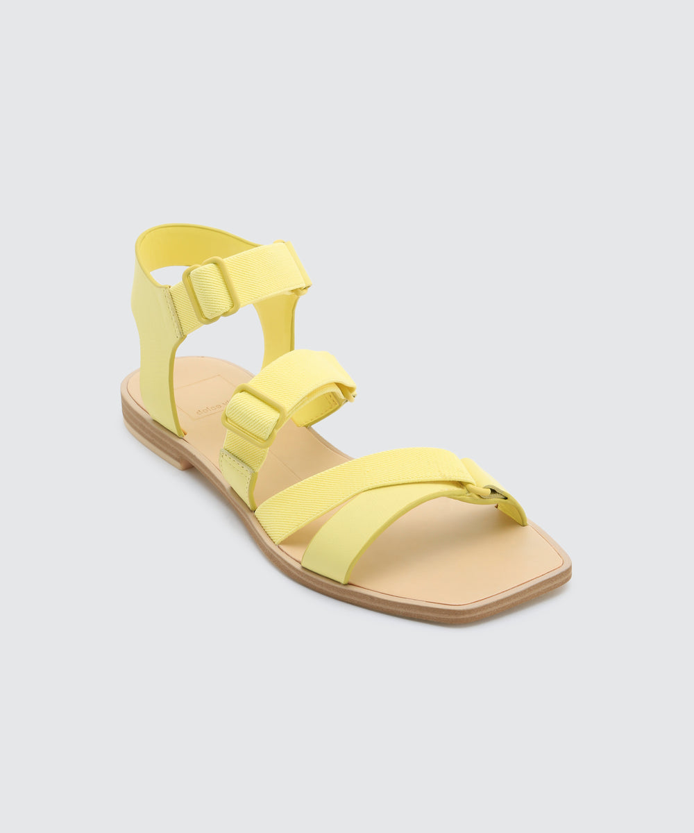 dolce vita yellow sandals