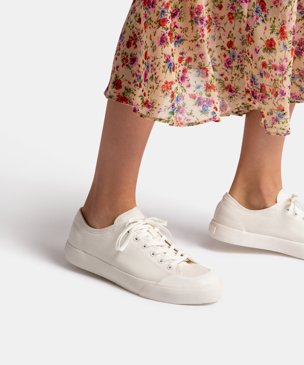 dolce vita white sneakers