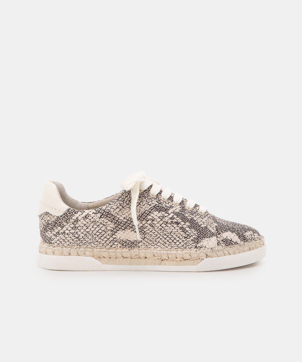 snake print tennis shoes