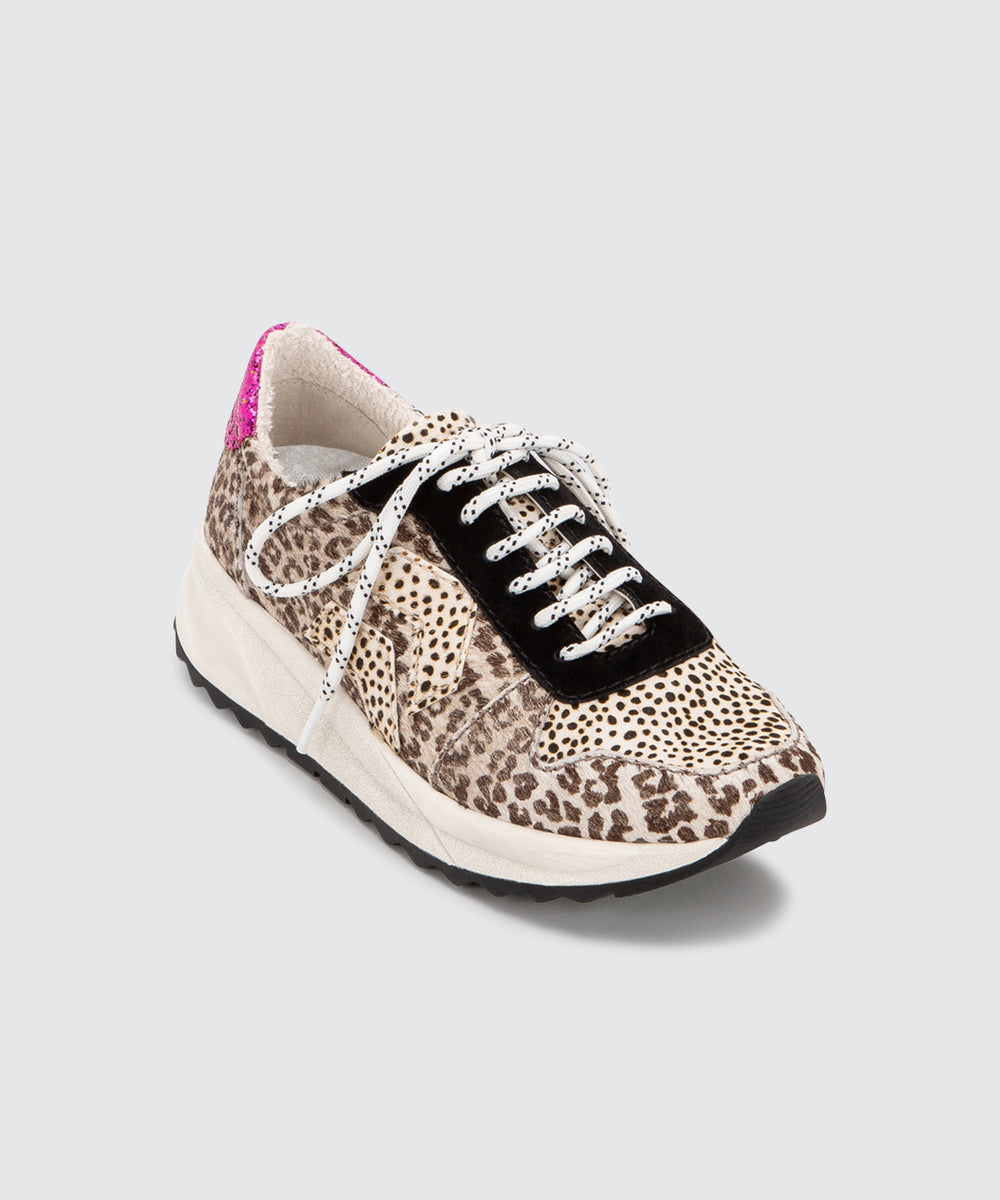 leopard sneakers