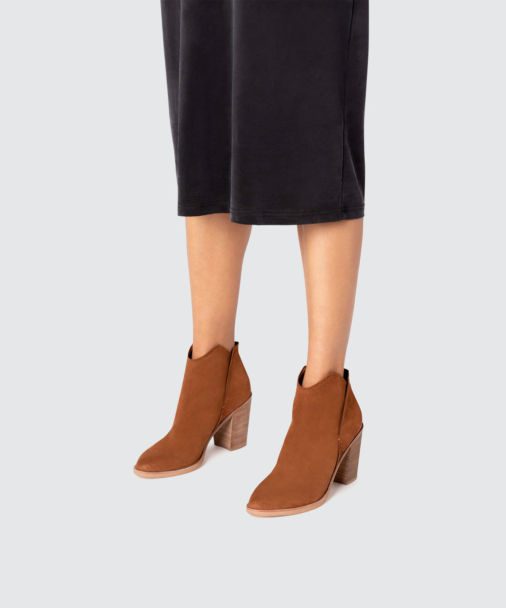 dolce vita wedge ankle boots